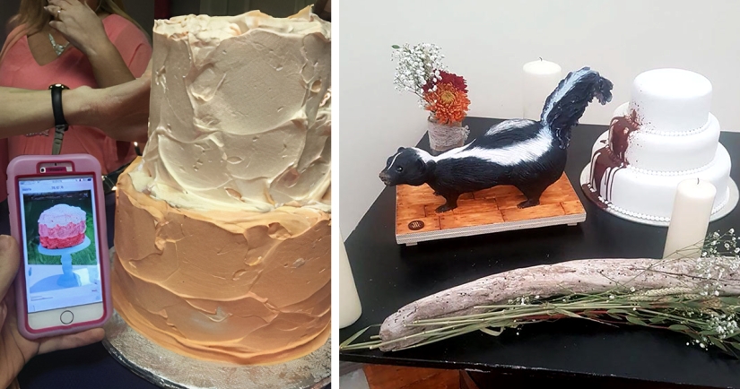 40 funny, and more often simply unsuccessful wedding cakes