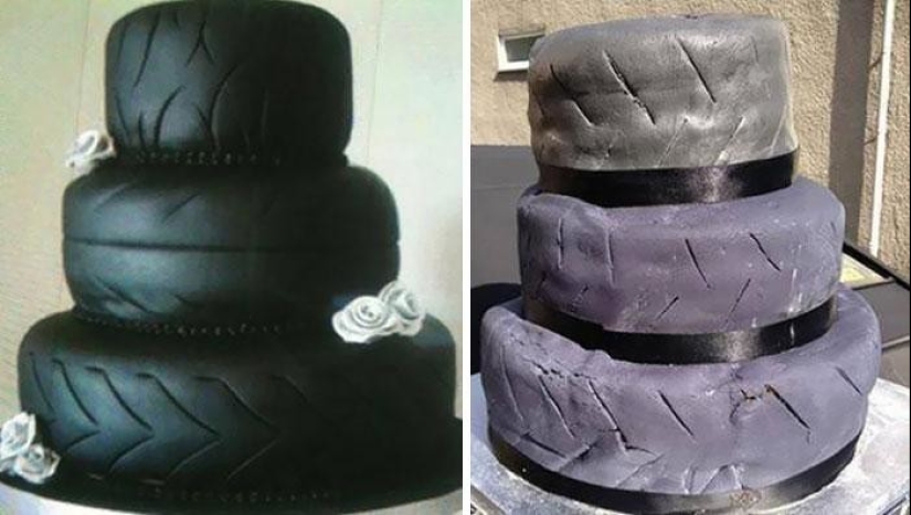 40 funny, and more often simply unsuccessful wedding cakes