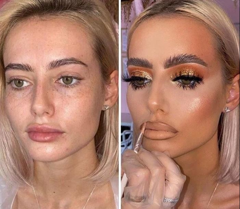 40 hilarious examples of terrible makeup