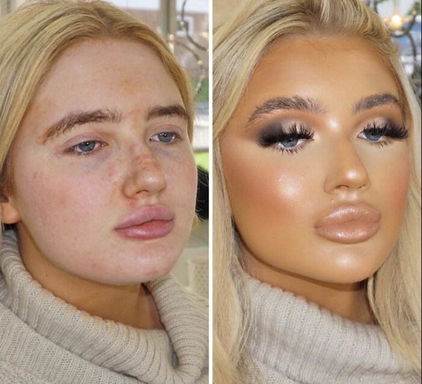 40 hilarious examples of terrible makeup