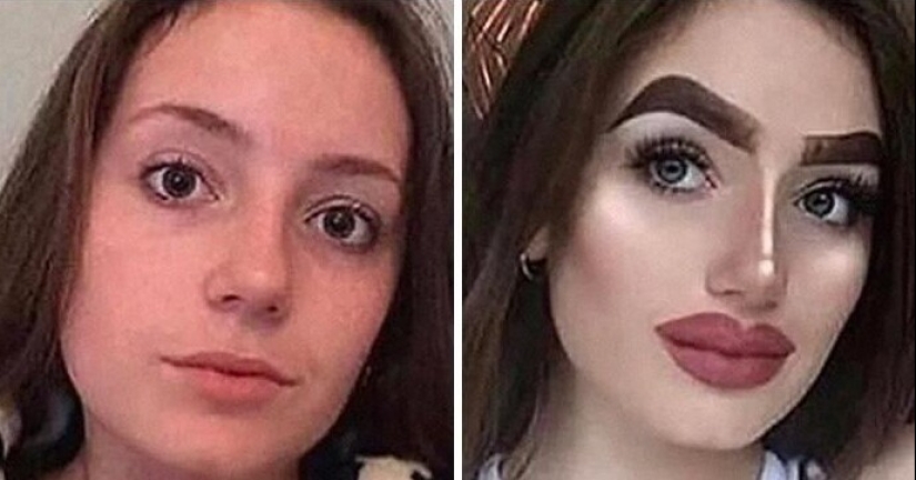 40 hilarious examples of terrible makeup