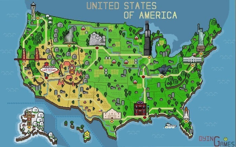 40 maps that will open to you the world from an unexpected quarter