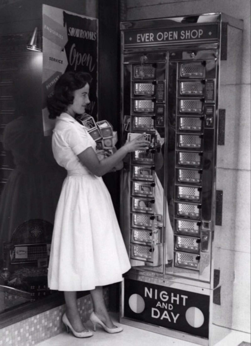 40 photos of vintage vending machines that you didn't even know about