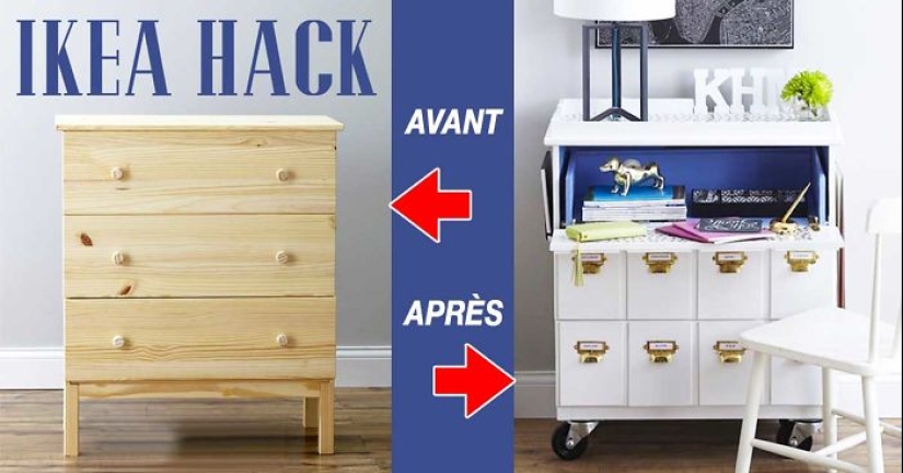 50 examples of how people have modified IKEA furniture and being creative