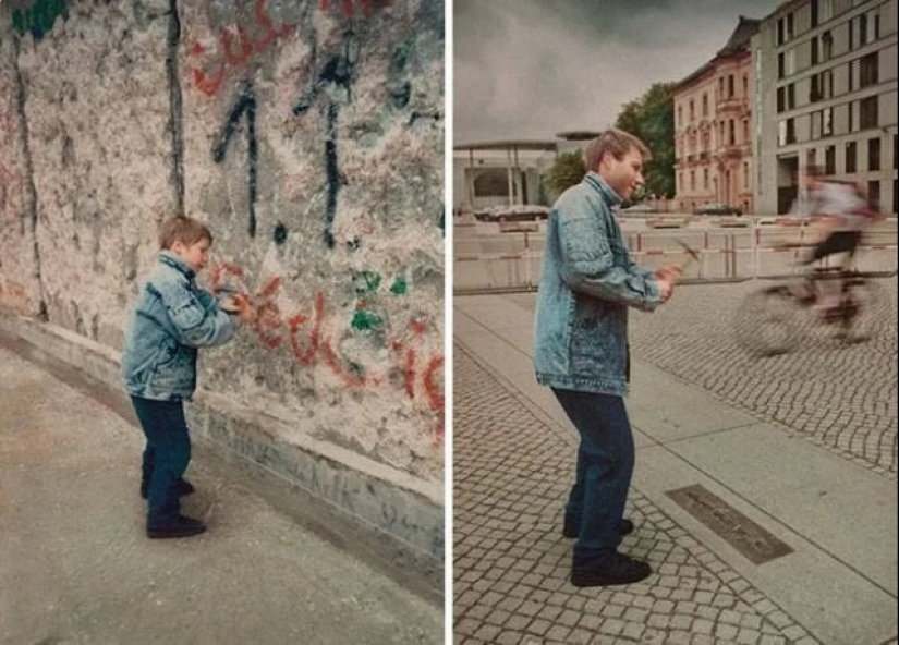 50 photos "before and after" that you can look at endlessly