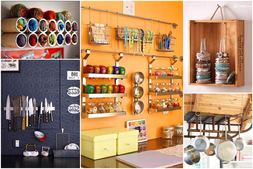 66 ideas for storing and organizing space