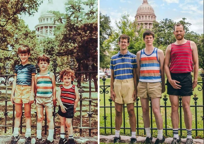 9 People That Absolutely Nailed Their Family Photo Recreations