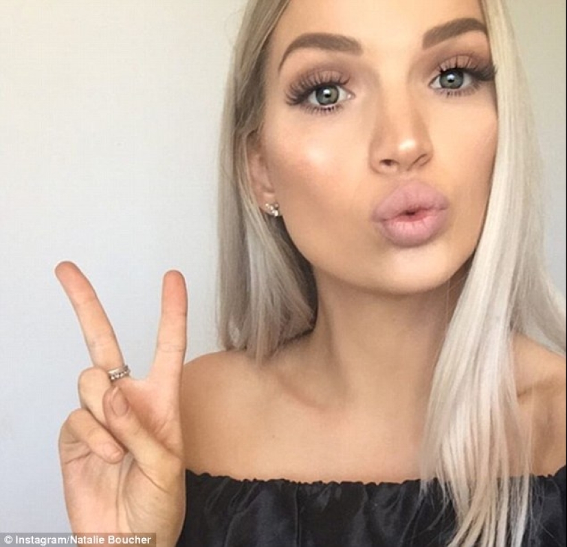 A beauty blogger showed how to increase her breasts with makeup