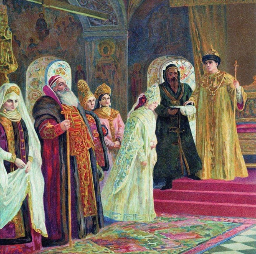 A complete list of the wives of Ivan the terrible. Do not stray from the account