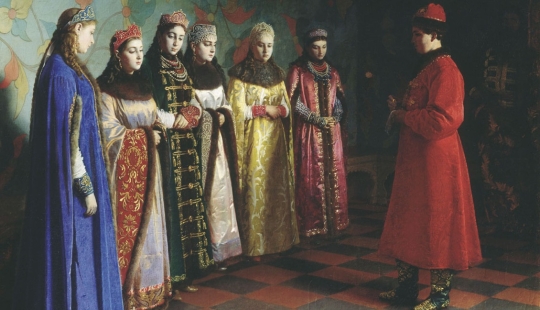 A complete list of the wives of Ivan the terrible. Do not stray from the account