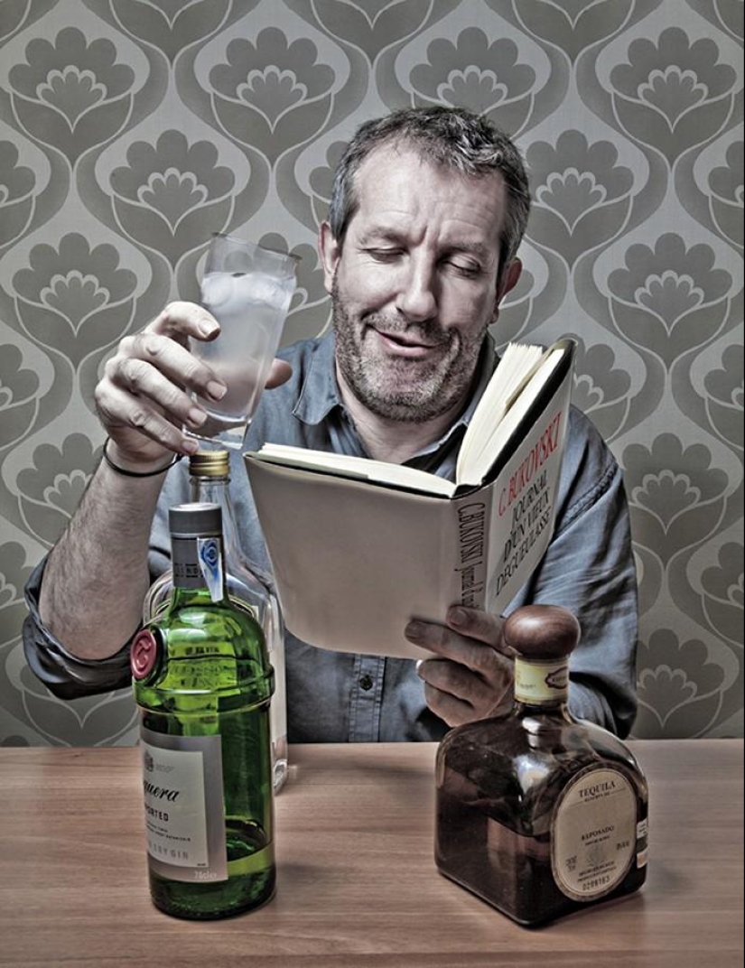 A funny photo project about books that not everyone will understand