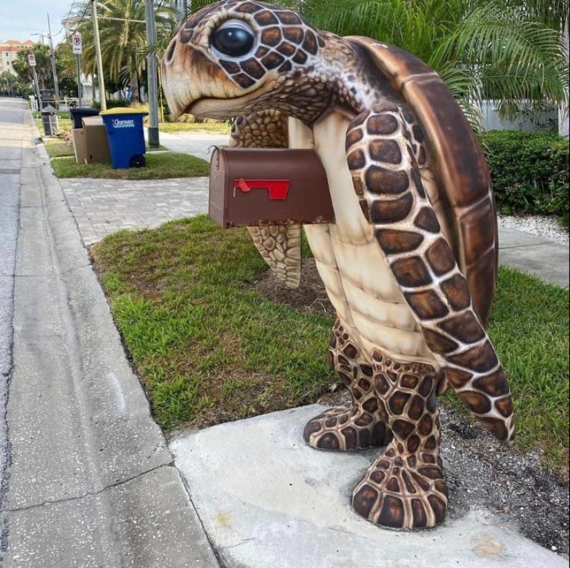 A letter for you! 20 unusual, strange and funny mailboxes