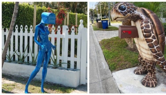 A letter for you! 20 unusual, strange and funny mailboxes
