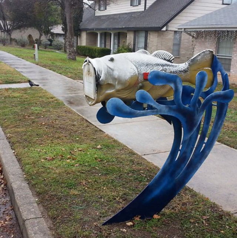 A letter for you! 20 unusual, strange and funny mailboxes