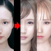 A makeup artist from Japan has learned how to change a person's race