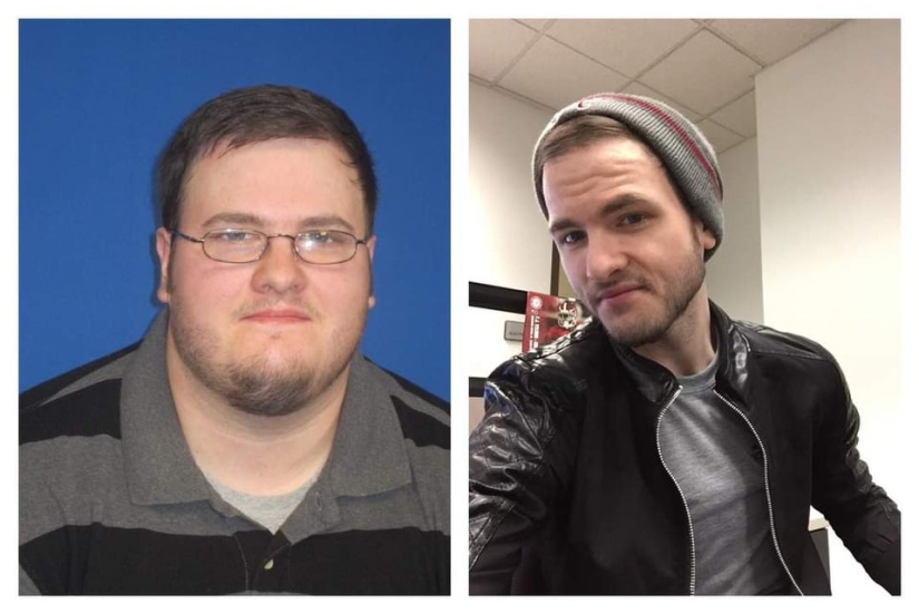 A minute of motivation: 22 impressive photos of people before and after losing weight