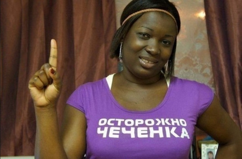 A moment of black humor, or the Simple everyday life of Africans in Russia