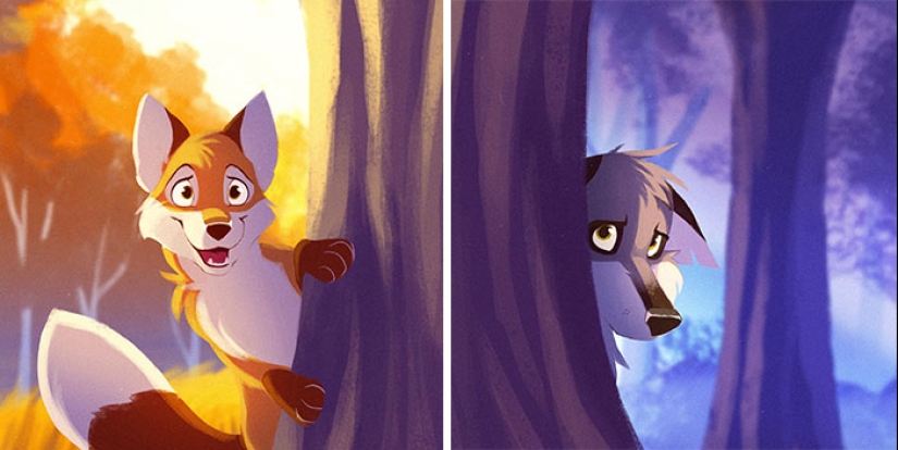 A Peek Into Charming Animal Adventures Through 14 Captivating Illustrations By Skailla