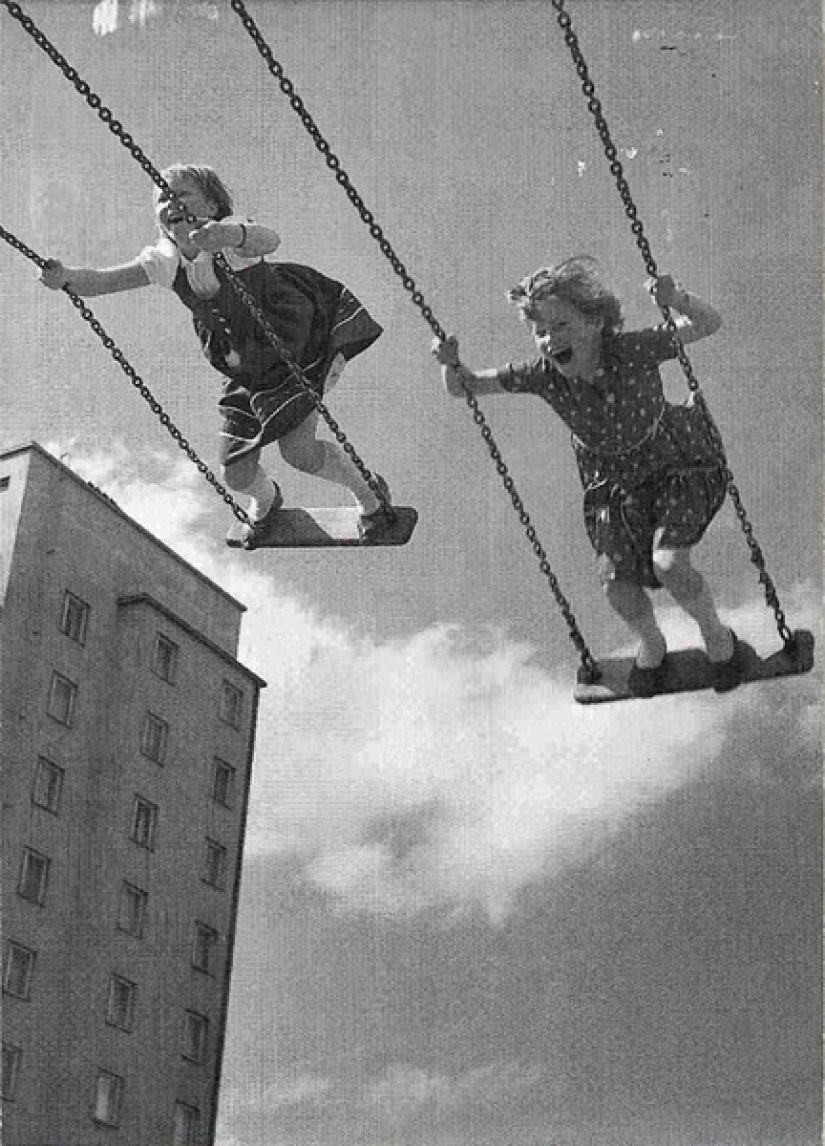 A time when there were no iPads yet, and children played outside.