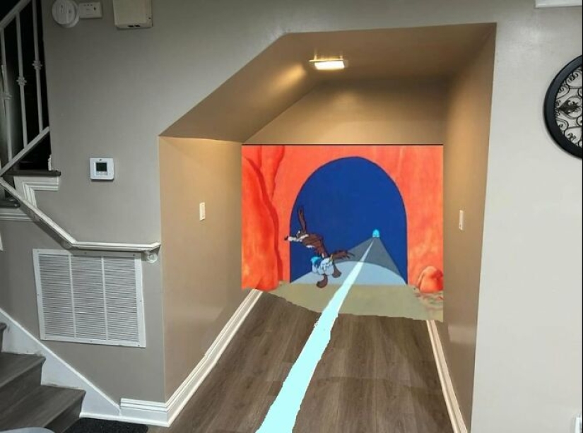 Account On Twitter Asked What To Do With A Space Under The Stairs, And The Internet Delivered
