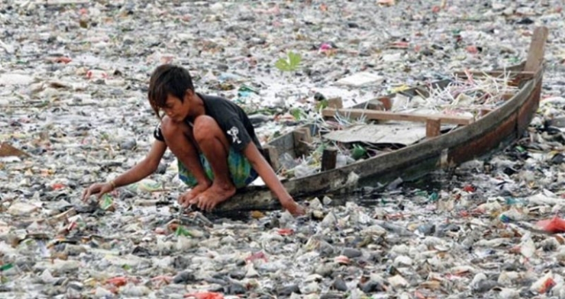 Agua muerta: cómo se ve Chitarum: el río más sucio del planeta