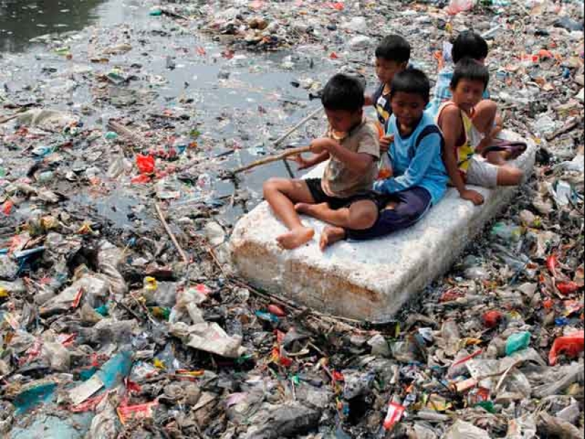 Agua muerta: cómo se ve Chitarum: el río más sucio del planeta