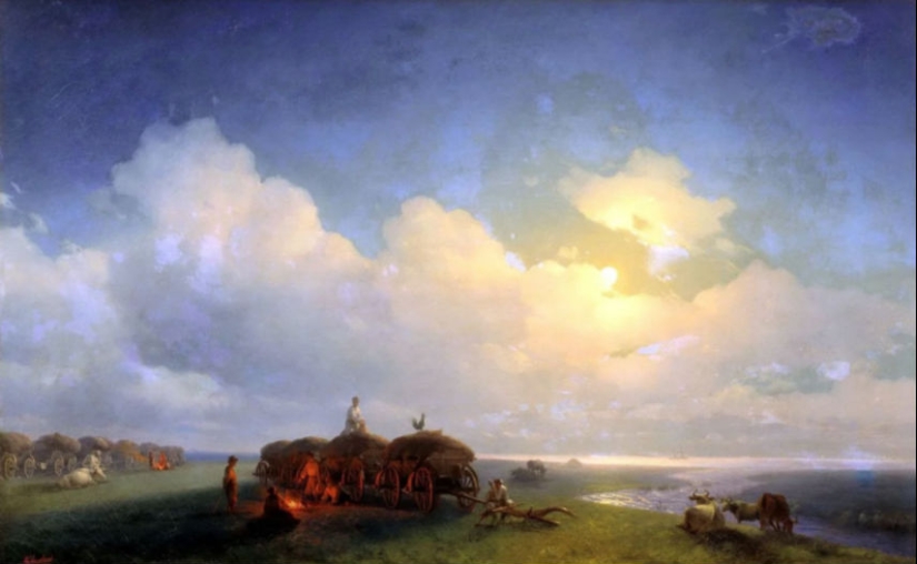 Aivazovsky without the sea. Unknown paintings of the great marine painter