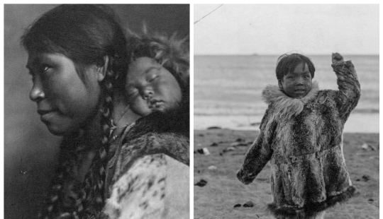 Alaska Eskimos in priceless historical photographs of 1903 - 1930