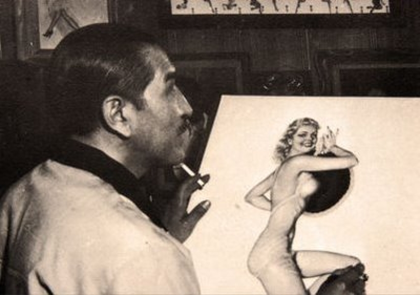 Alberto Vargas-el artista que hizo del pin-up una tendencia