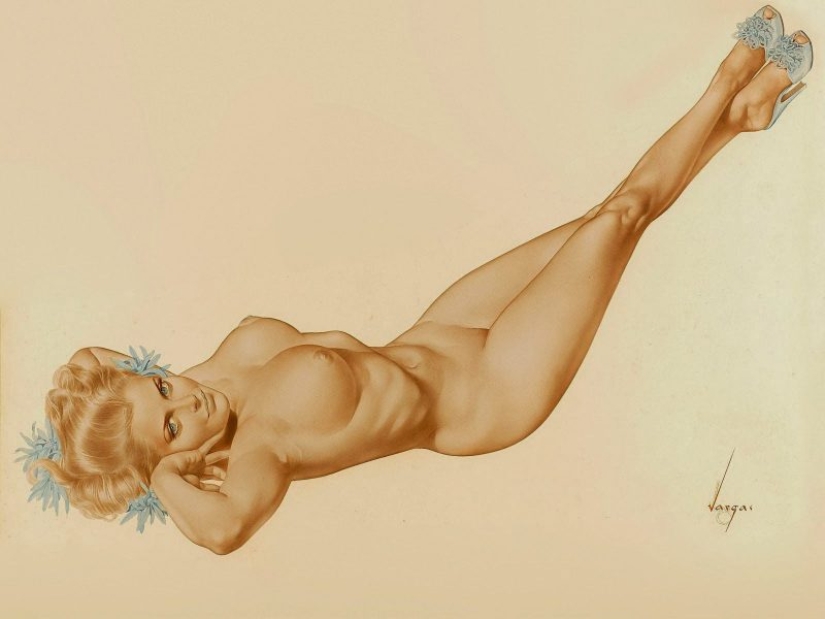 Alberto Vargas-the artist who made pin-up a trend