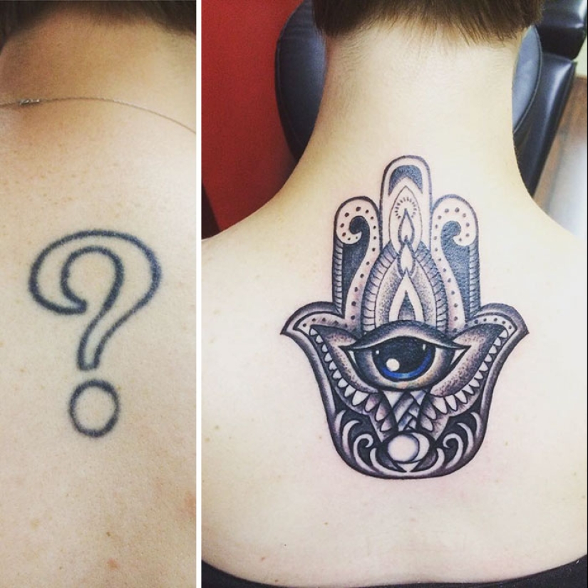 All is not lost: brilliant examples of correcting unsuccessful tattoos