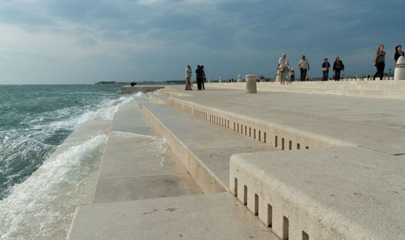 Amazing marine organ in Croatia