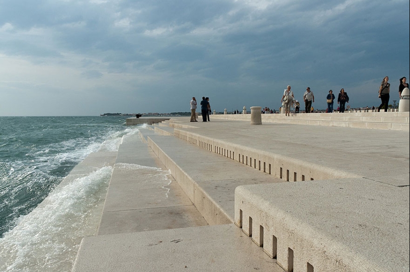 Amazing marine organ in Croatia