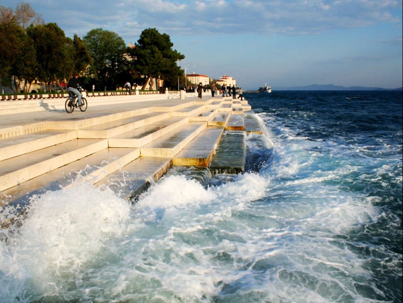 Amazing marine organ in Croatia