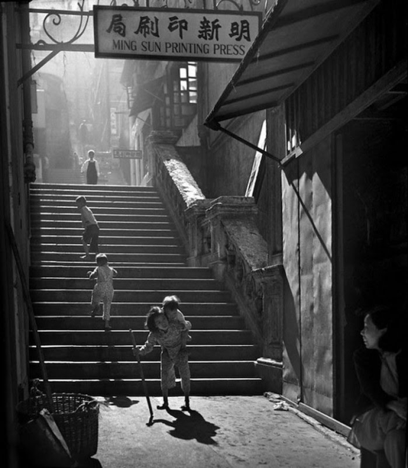 Amazing photos of Hong Kong in the 1950s taken by a 13-year-old teenager