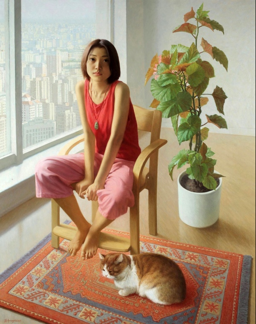 Amazing Realism in the Works of Chinese Portrait Artist Wei Weng