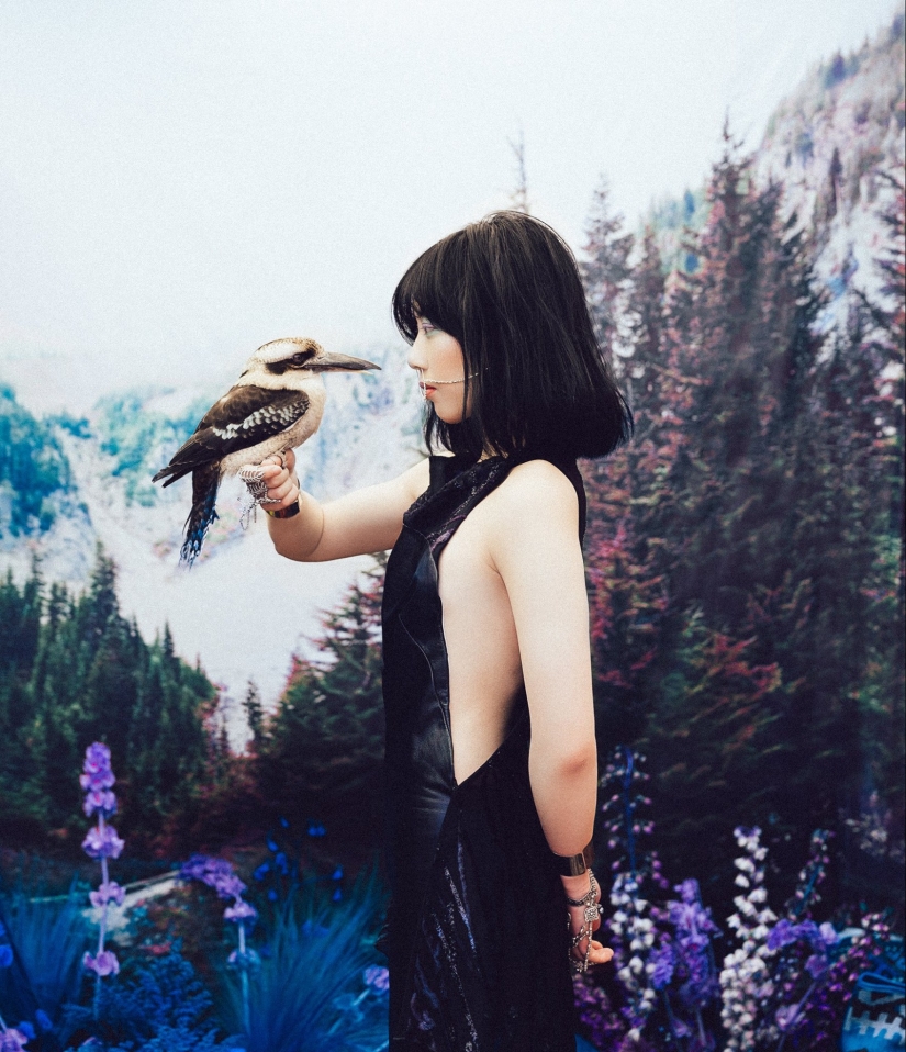 Amazingly beautiful photo shoot with animals rescued on the black market