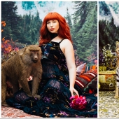 Amazingly beautiful photo shoot with animals rescued on the black market