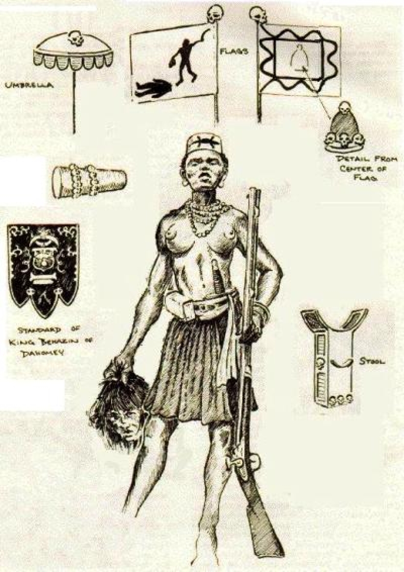 Amazons of Dahomey — who were the women who put the French army to flight