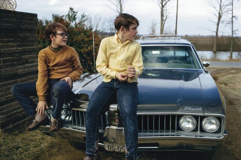 América de los años 70, en imágenes el legendario padre de la fotografía en color, William Eggleston