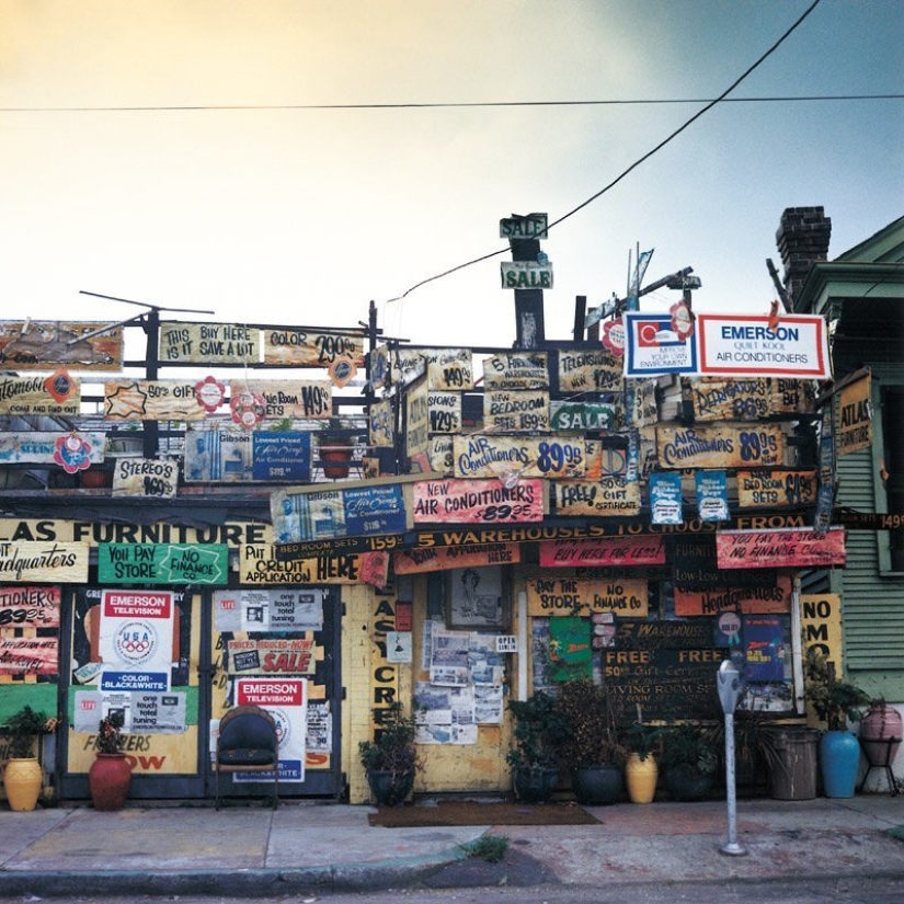 América de los años 70, en imágenes el legendario padre de la fotografía en color, William Eggleston