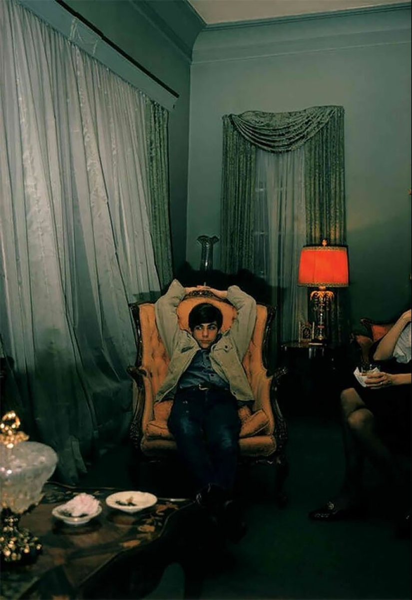 América de los años 70, en imágenes el legendario padre de la fotografía en color, William Eggleston