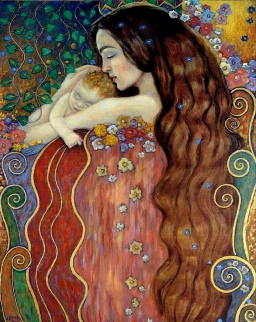 Amor, belleza y felicidad en las pinturas de Irina Karkabi