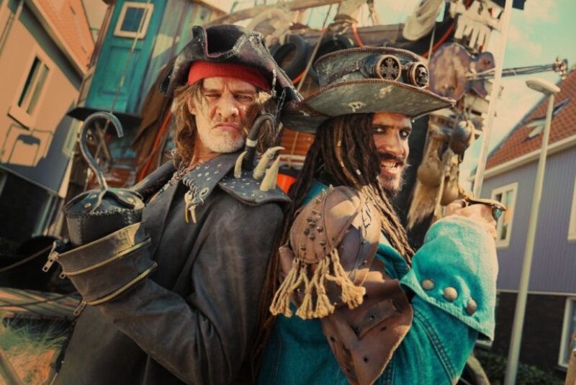 Amor pirata, o matrimonio del mismo sexo bajo el " Jolly Roger»