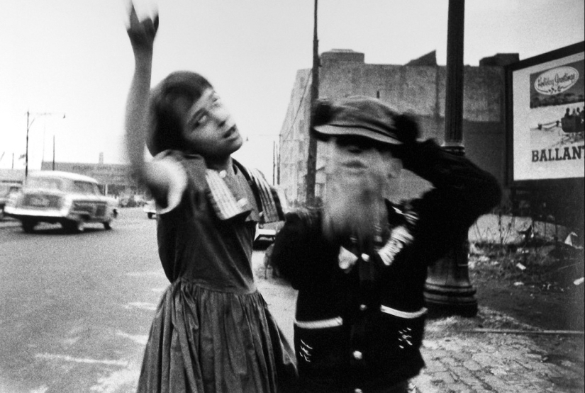 Amor y odio: Fotos expresivas del gran William Klein