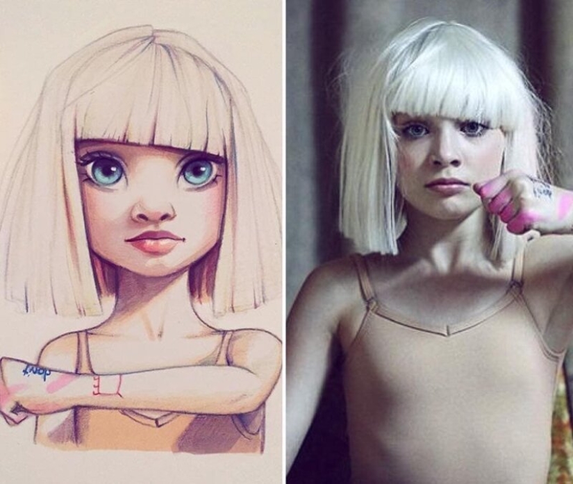 An artist from Tula turns celebrities into toons and it's great