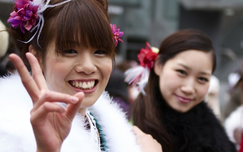 And the girl has matured: how 20-year-old Japanese celebrate their coming of age