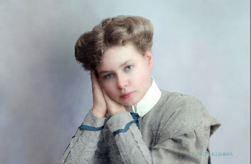 Anna Pavlova and other beauties of Tsarist Russia in colorized archival photos