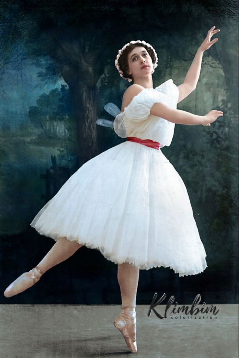 Anna Pavlova y otras bellezas de la Rusia zarista en fotos de archivo coloreadas