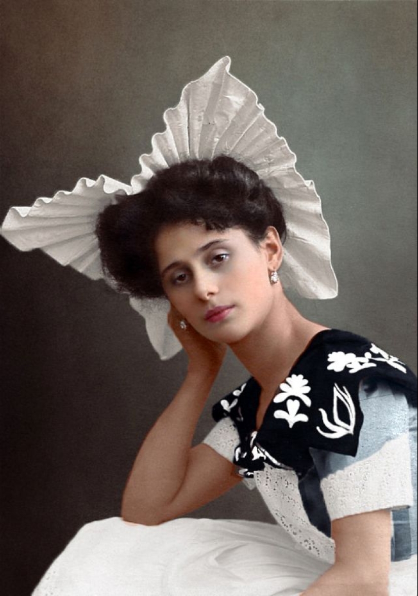 Anna Pavlova y otras bellezas de la Rusia zarista en fotos de archivo coloreadas